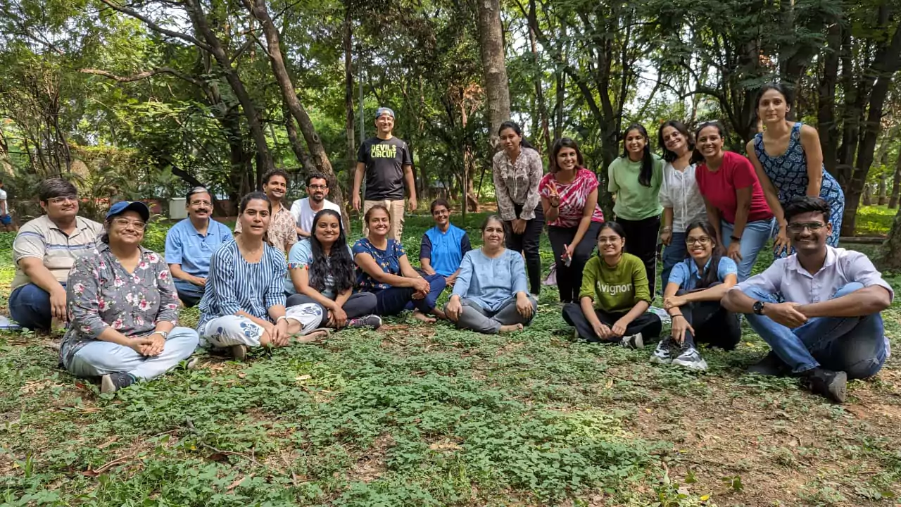 Collaborating to raise awareness for river conservation. Engaging in meaningful discussions about the upcoming 'River Mind Festival' near Bund Garden.